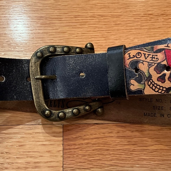 Ed Hardy Leather Belt main image 7